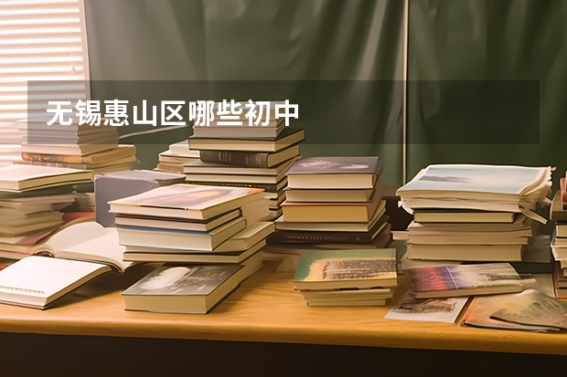无锡惠山区哪些初中
